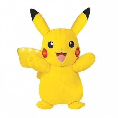 Παιχνιδολαμπάδα Pokemon - Λούτρινο Pikachu Power Action 25cm