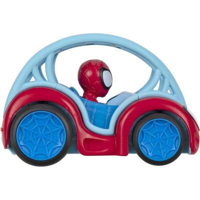 Παιχνιδολαμπάδα Spidey - Όχημα Power Rollers 15cm με φιγούρα SNF0163