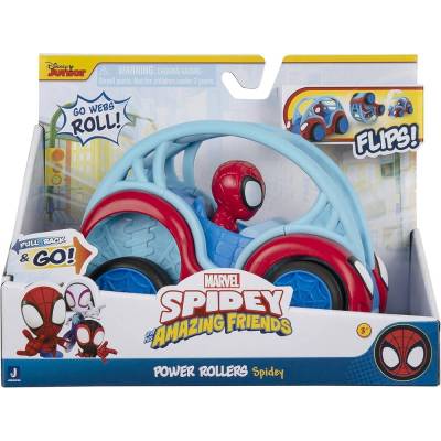 Spidey - Όχημα Power Rollers 15cm με φιγούρα SNF0163