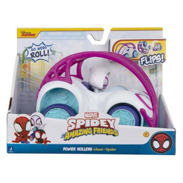 Spidey - Όχημα Power Rollers 15cm με φιγούρα SNF0165