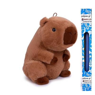 Παιχνιδολαμπάδα ΑΜΕΚ CAPYBARA BROWN 30CM