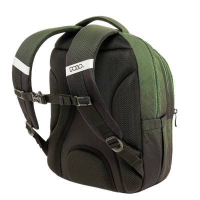 POLO ΣΑΚΙΔΙΟ FOCUS BLACK GREEN GRADIENT 8418