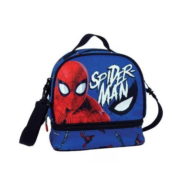 GIM ΤΣΑΝΤΑΚΙ ΦΑΓ.OBΑΛ SPIDERMAN EVERGREEN 337-11220