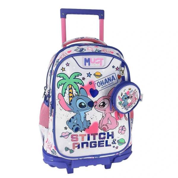 MUST ΤΣΑΝΤΑ ΤΡΟΛΛΕΥ ΔΗΜΟΤΙΚΟΥ 34Χ20Χ44ΕΚ 3ΘΗΚΕΣ STITCH 000565979