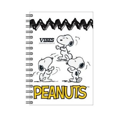 BMU ΤΕΤΡ.17X25 ΣΠ.2Θ.70Φ.PEANUTS VIBES-SIGH ASS. 365-10402
