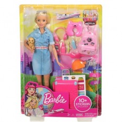 Barbie Dream House - Έτοιμη Για Ταξίδι FWV25 MATTEL 