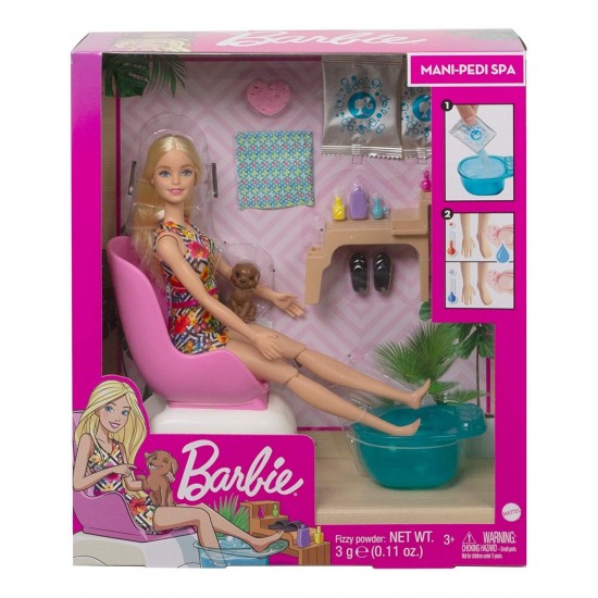 MATTEL GHN07 BARBIE WELLNESS  ΙΝΣΤΙΤΟΥΤΟ ΜΑΝΙΚΙΟΥΡ