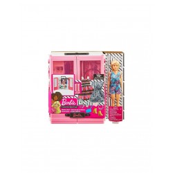 Mattel Barbie Fashionistas Η Νέα Ντουλάπα Της Barbie Με Κούκλα GBK12