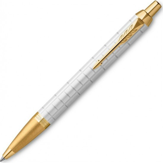  Στυλό Ballpoint με Μπλε Mελάνι .M. Premium Pearl GT