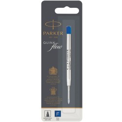 Parker Ballpoint Ανταλλακτικό Στυλό Refill Quinkflow Μπλε Fine