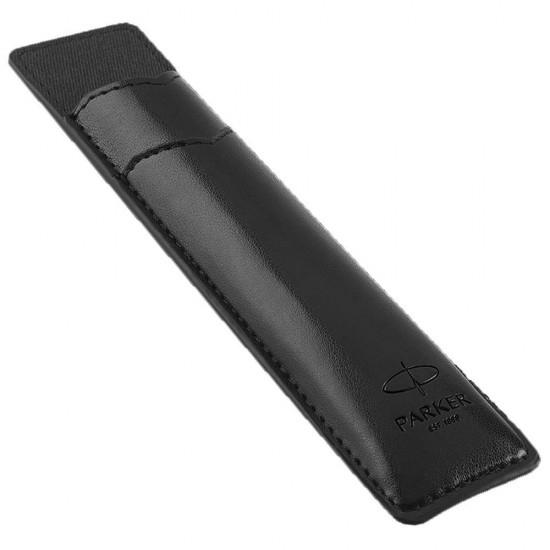 Parker Σετ Parker Jotter XL Monochrome Black CT BallPen - Θήκη Δερμάτινη