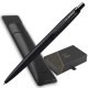 Parker Σετ Parker Jotter XL Monochrome Black CT BallPen - Θήκη Δερμάτινη