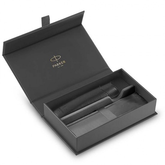 Parker Jotter XL Monochrome rose gold ballpen and Black Pouch