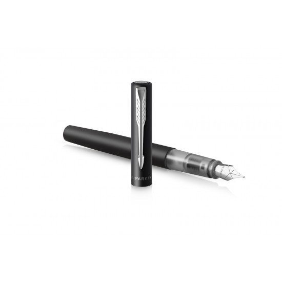 Parker Πένα Parker Vector XL Black Με Δώρο Αντλία Μελάνης