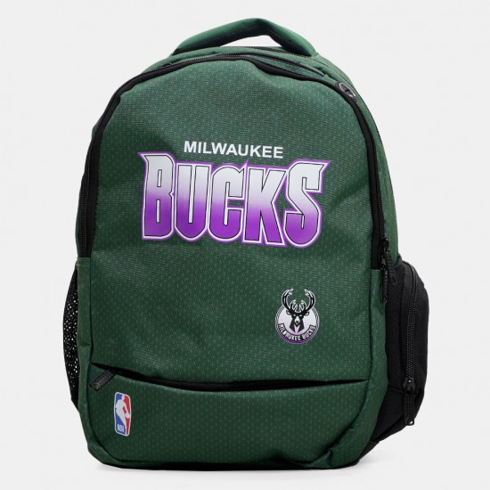 BMU ΣΑΚΙΔΙΟ ΟΒΑΛ NBA MILWAUKEE BUCKS RETRO