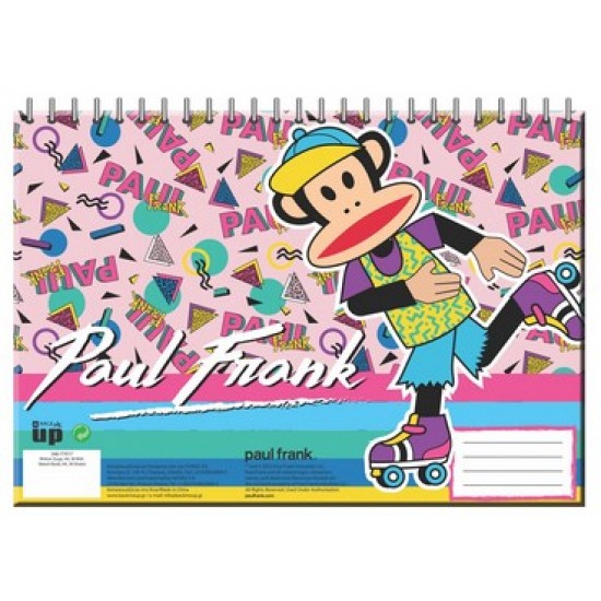 BMU ΜΠΛΟΚ ΖΩΓΡΑΦ.Α4ΣΠ.30Φ.PAUL FRANK RETRO