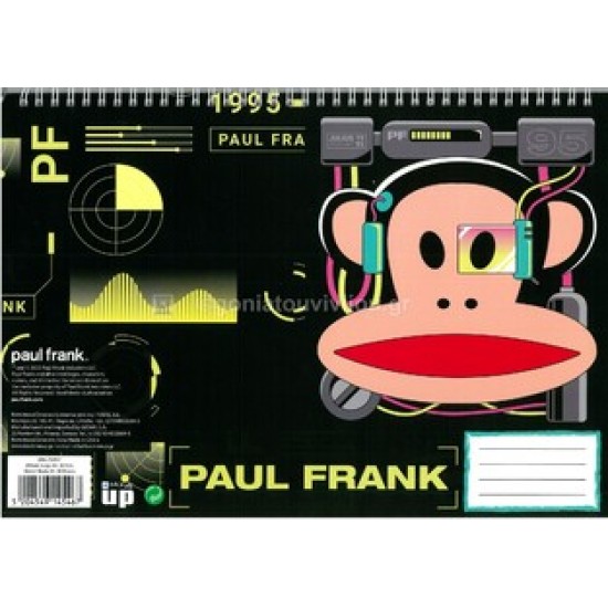 BMU ΜΠΛΟΚ ΖΩΓΡΑΦ.Α4ΣΠ.30Φ.PAUL FRANK TECH