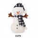 AMEK TOYS SNOWMAN W HAT GREEN 26CM-RED-BLACK