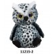 AMEK TOYS OWL BROWN 26CM-OWL GREY 26CM  011215-1     011215-2