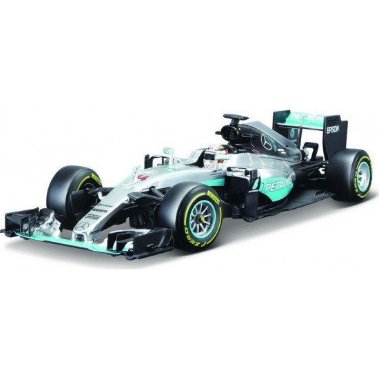 ΠΑΙΧΝΙΔΟΛΑΜΠΑΔΑ Bburago Αυτοκινητάκι Formula Mercedes Lewis Hamilton AMG Petronas F1