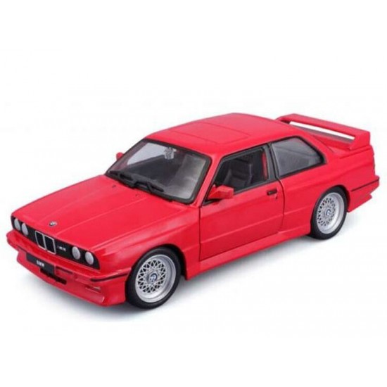 bburago 1/24 BMW M3 (E30) 1988 - RED