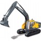 BBURAGO 1:50 CONSTRUCTION NEW HOLLAND W170D -VOLVO EC220E(32080)