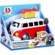 Volkswagen, Press & Go, Samba Bus : Red, Blue