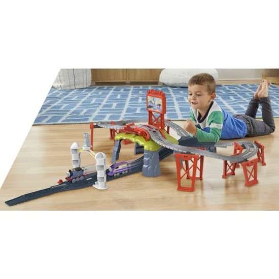 Fisher Price Thomas end Friends Αγώνας για το Κύπελλο του Σόντορ Σετ με Τρενάκι για 3+ Ετών HFW03