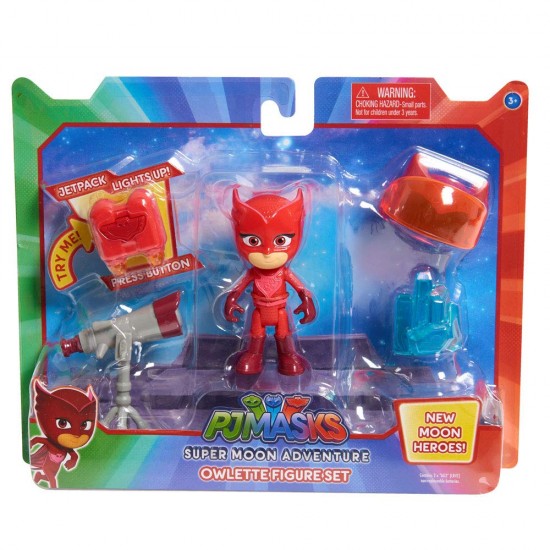 GIOCHI PREZIOSI PJ Masks - Πιτζαμοήρωες Super Moon Adventure Φιγούρα 95165-PJU03000