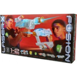 IDEA Laser X Fusion Blaster Set for 2 Players, 250 Foot