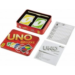 Uno Deluxe Παιχνίδι Καρτών  Mattel 53610