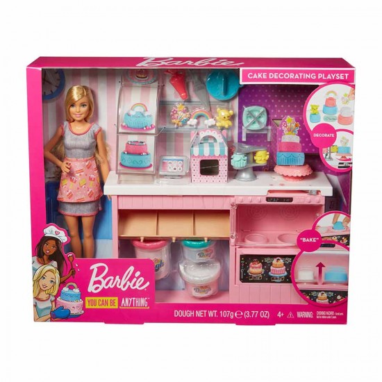 Mattel Barbie Ζαχαροπλαστείο με Κούκλα