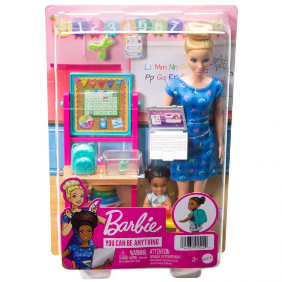 Barbie You Can Be Anything Κούκλα Teacher για 3+ Ετών