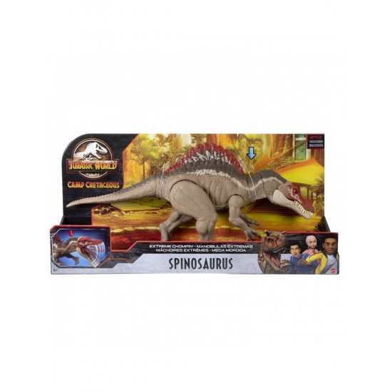 MATTEL (HCG54) SPINOSAURUS ΔΕΙΝΟΣΑΥΡΟΣ ΠΟΥ "ΔΑΓΚΩΝΕΙ"