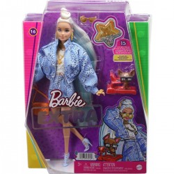 BARBIE Mattel Κούκλα Barbie Extra Blonde Bandana για 3+ Ετών