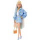 BARBIE Mattel Κούκλα Barbie Extra Blonde Bandana για 3+ Ετών