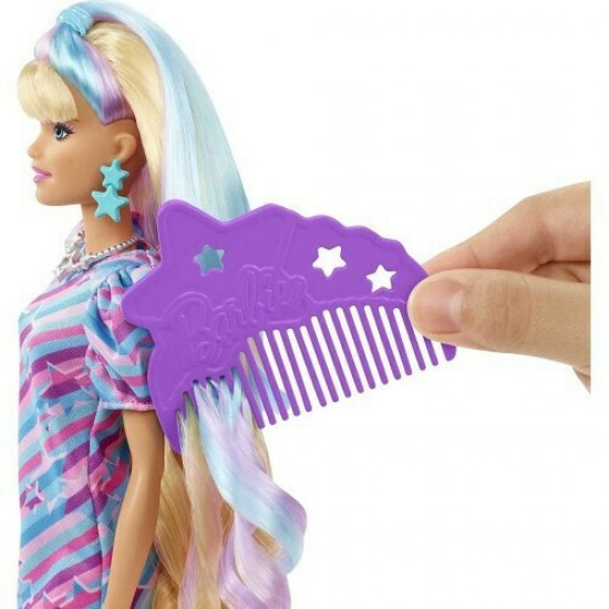 Barbie Matte: Totally Hair Doll - Blonde (HCM88)