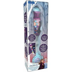 Frozen Trendy Lighting Microphone with speaker (aux-in), melodies and sound effects