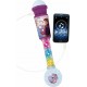 Frozen Trendy Lighting Microphone with speaker (aux-in), melodies and sound effects