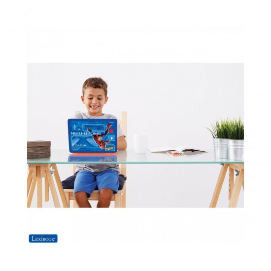 Lexibook Ηλεκτρονικό Παιδικό Εκπαιδευτικό Laptop/Tablet Spiderman