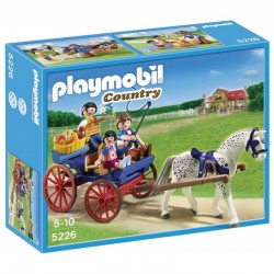 Άλογο Με Άμαξα Playmobil 5226