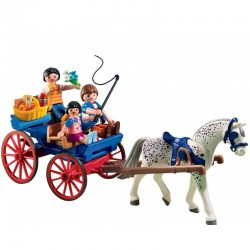 Άλογο Με Άμαξα Playmobil 5226