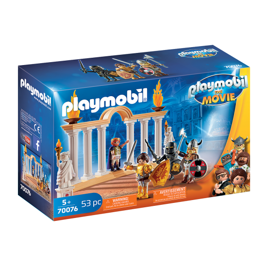 Playmobil The Movie Ο Αυτοκράτορας Μάξιμος Στο Κολοσσαίο 70076