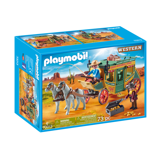  Playmobil Άμαξα Άγριας Δύσης 70013