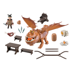 Ο Λέπιας Με Τον Χοντροκέφαλο 9460 Playmobil Dragons