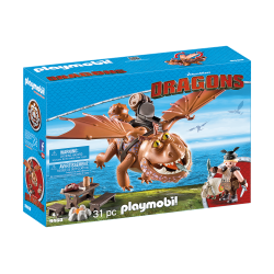 Ο Λέπιας Με Τον Χοντροκέφαλο 9460 Playmobil Dragons