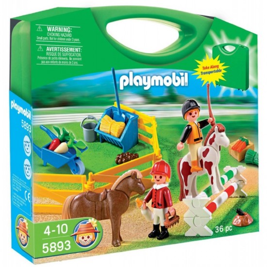 Playmobil Βαλιτσάκι Παιδάκια Και Πόνυ 5893