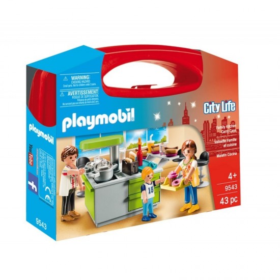 Playmobil Βαλιτσάκι Μοντέρνα Κουζίνα 9543