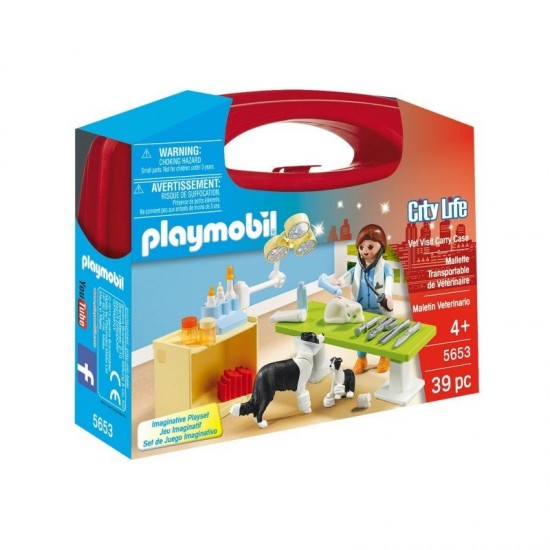 Playmobil Βαλιτσάκι Κτηνιατρείο 5653