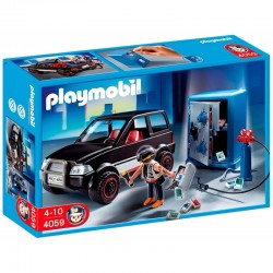 Ληστής Και Όχημα Διαφυγής Playmobil 4059